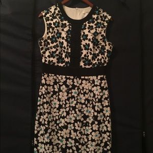 London Times floral cocktail dress